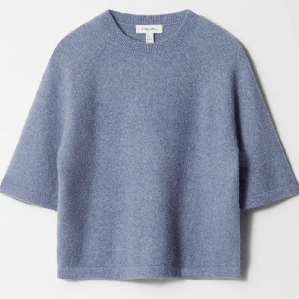 & other stories ALPACA-BLEND KNITTED TOP
